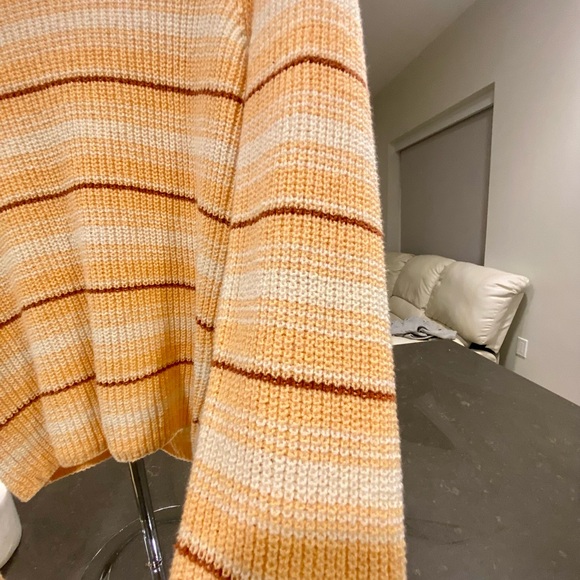 ALC striped sweater. Runs on the smaller side. No tears, odors, or stains. - Picture 4 of 4